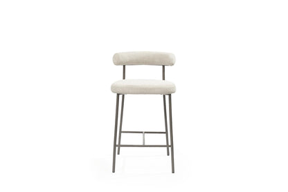 Ella Counter Stool - Light Grey