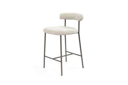 Ella Counter Stool - Light Grey