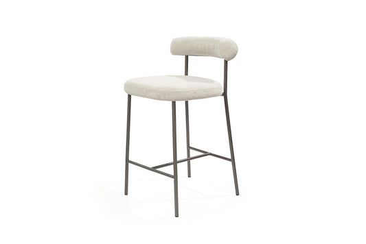Ella Counter Stool - Light Grey