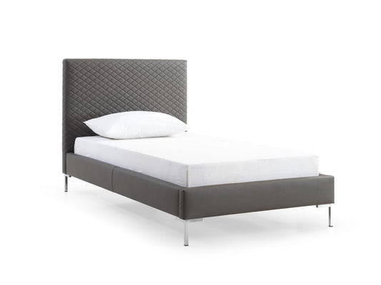 Liz Twin Bed - Dark Grey