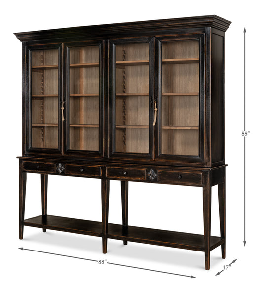 Beacon Hill Display Case, Ebony