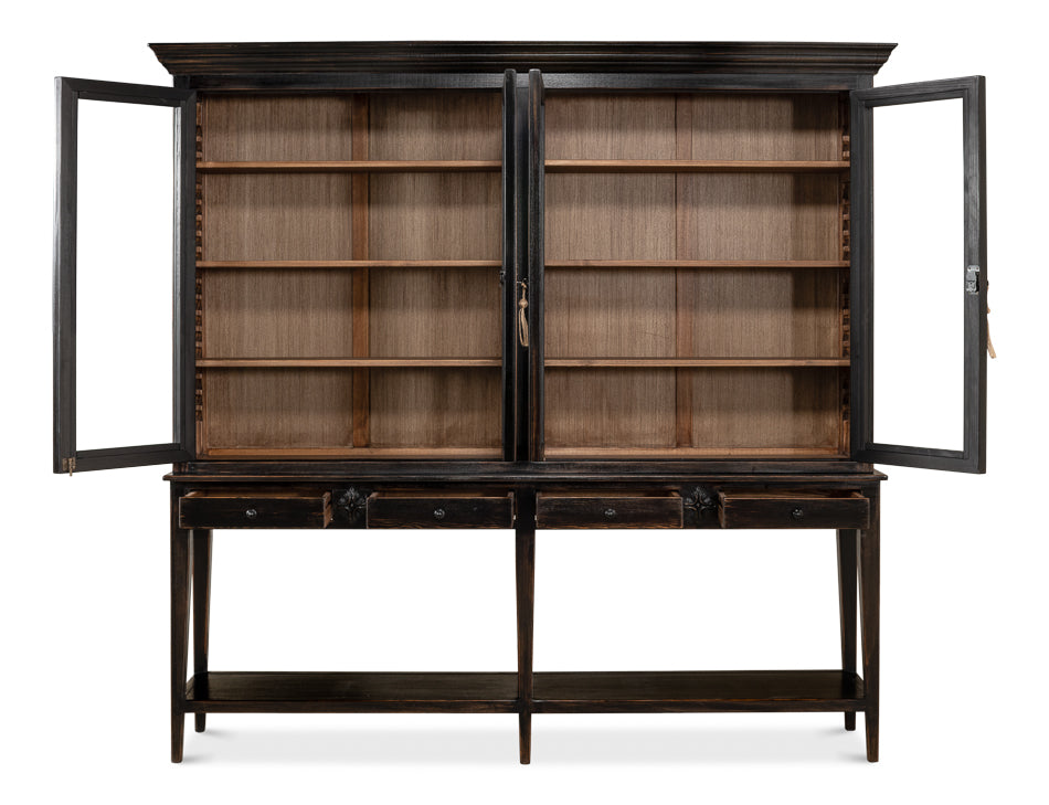 Beacon Hill Display Case, Ebony