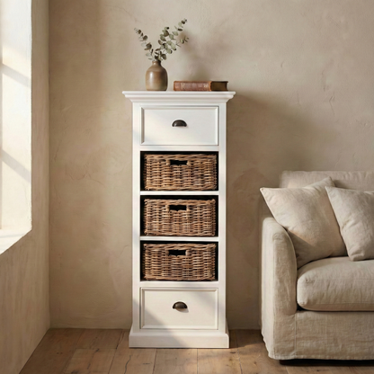Halifax Grand Storage Unit With Basket Set