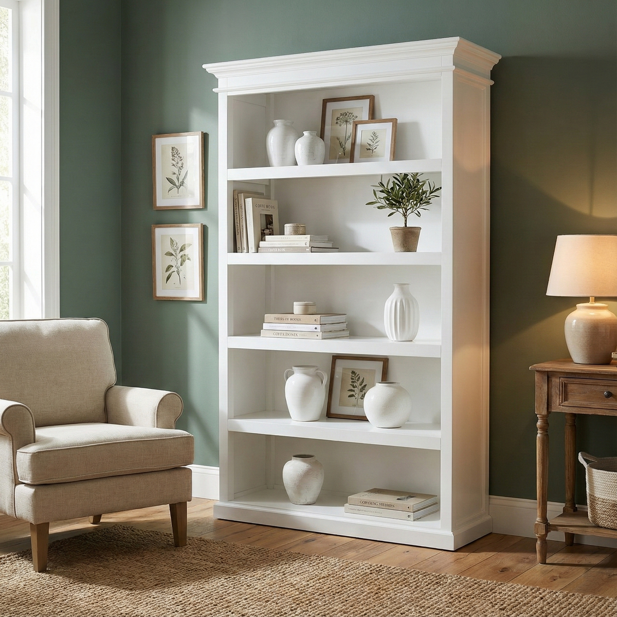 Halifax Bookcase With 5 Shelves