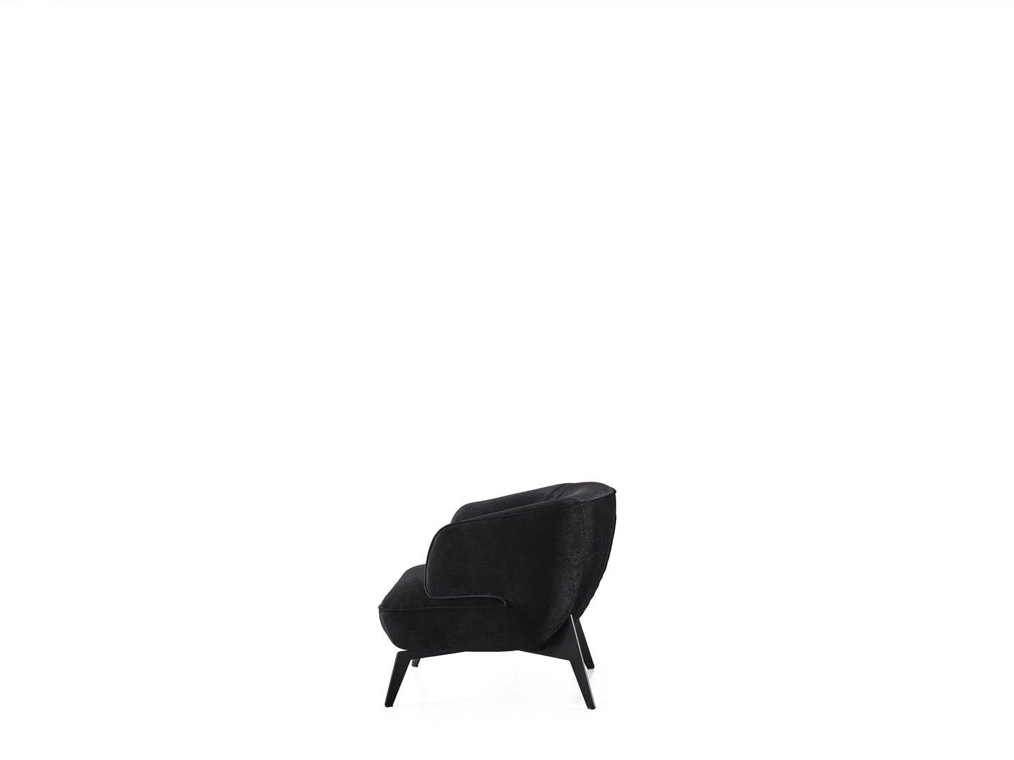 Mersin Accent Chair - Black