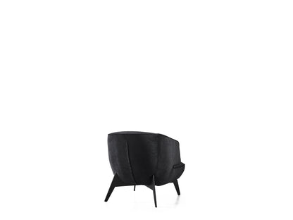 Mersin Accent Chair - Black