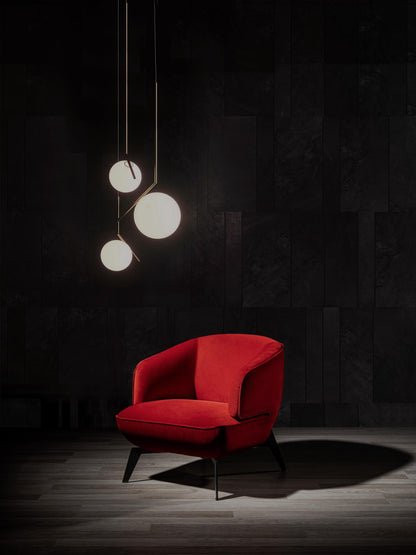 Mersin Accent Chair - Red