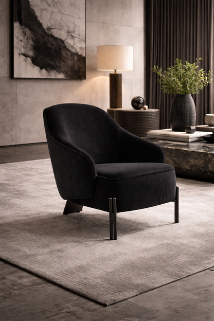Favori Accent Chair - Black