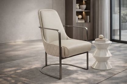 Bea Accent Chair - Light Grey