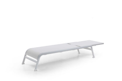 Sunset Outdoor Chaise - White