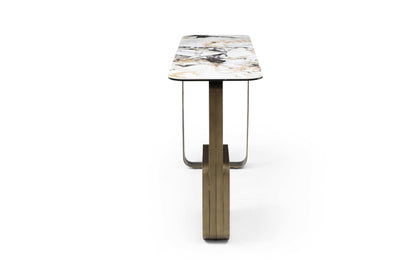 Kora Console - White/Black/Gold