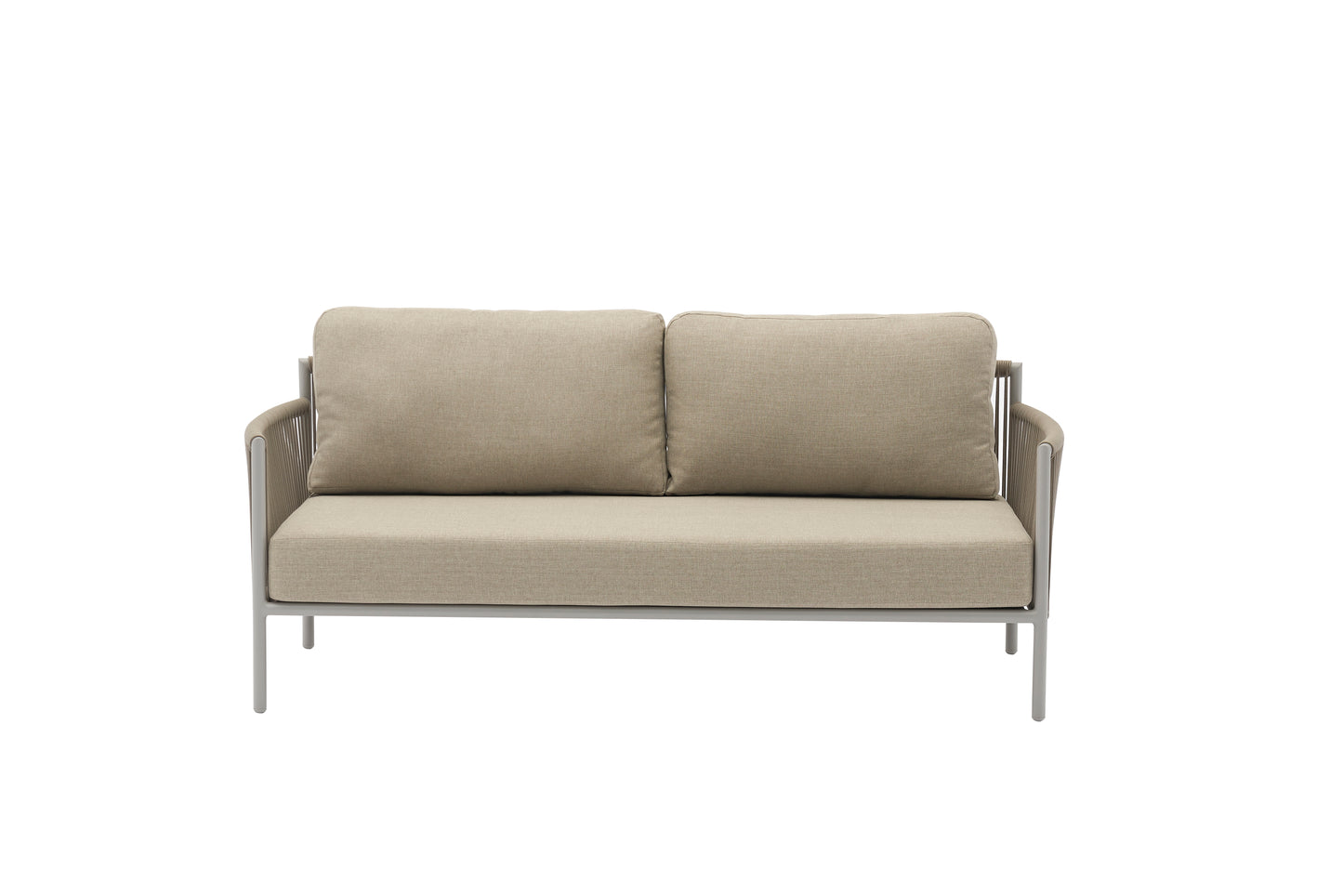 Catalina Outdoor 4-Piece Seating Set in Taupe