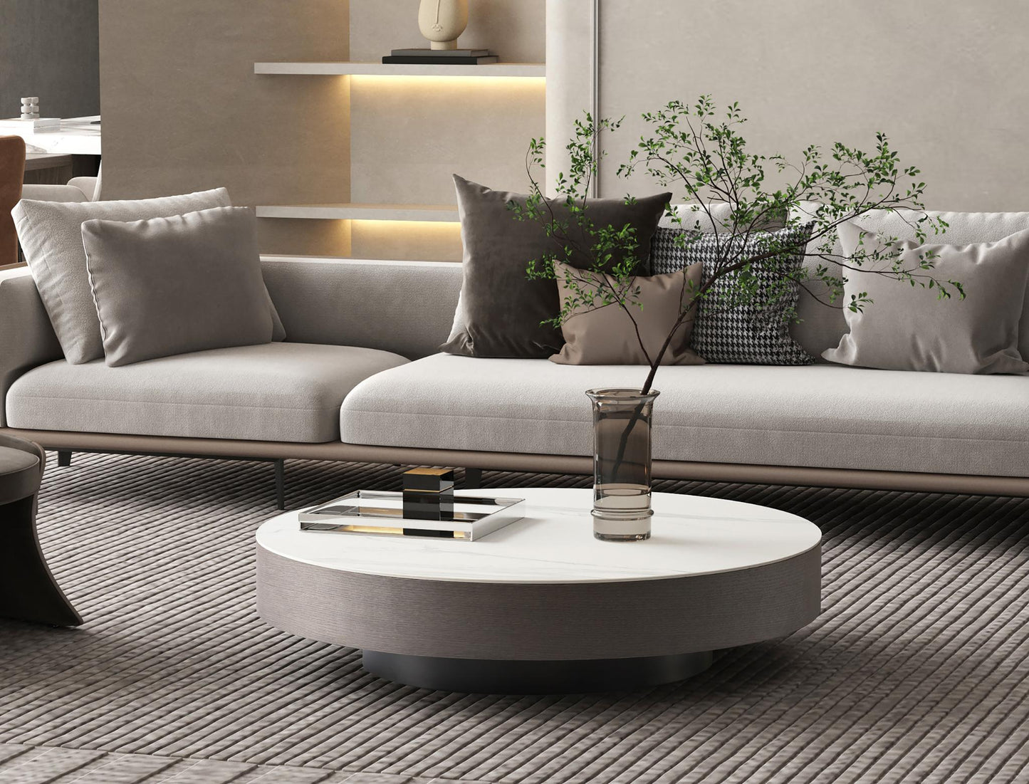 Cory Coffee Table - Grey