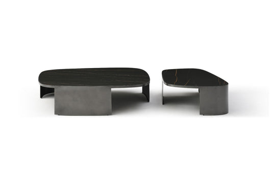 Tori Small Black and Gold Ceramic Coffee Table