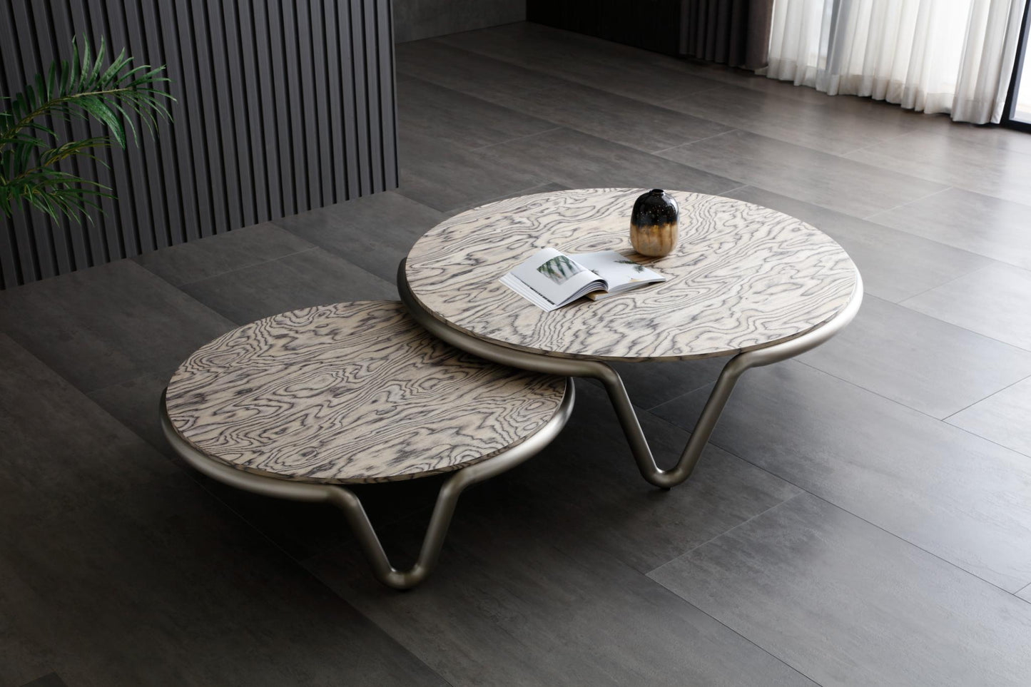 Anaconda Small Coffee Table - Grey