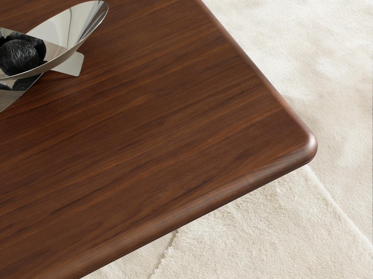 Zoya Large Coffee Table - Walnut