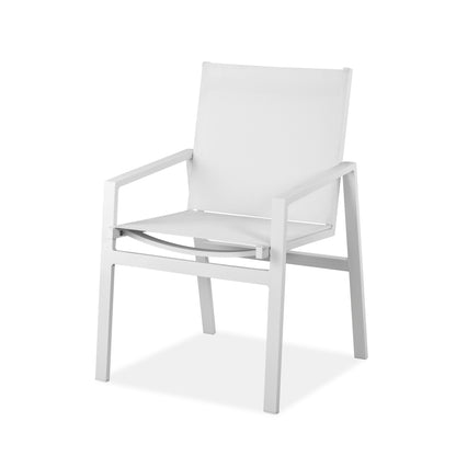Rio Outdoor Dining Armchair - White