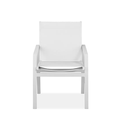 Rio Outdoor Dining Armchair - White