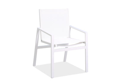 Rio Outdoor Dining Armchair - White