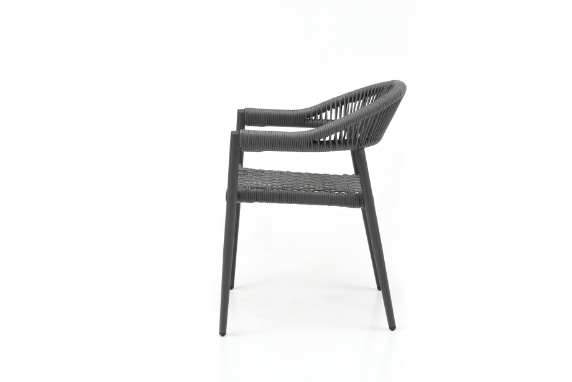Leyla Outdoor Dining Armchair - Grey