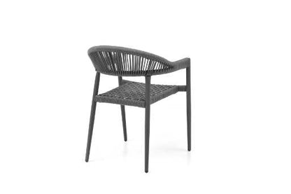 Leyla Outdoor Dining Armchair - Grey