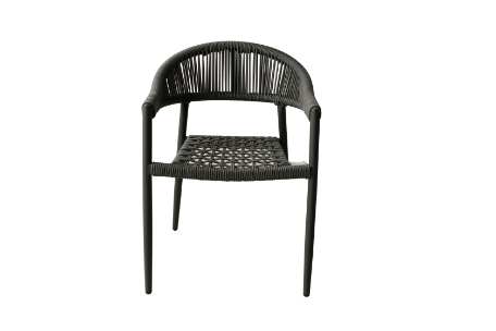 Leyla Outdoor Dining Armchair - Grey