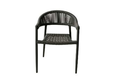 Leyla Outdoor Dining Armchair - Grey
