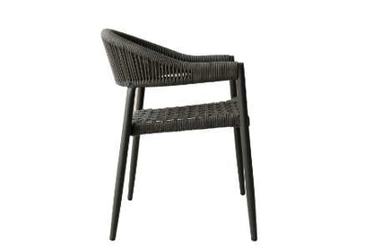 Leyla Outdoor Dining Armchair - Grey
