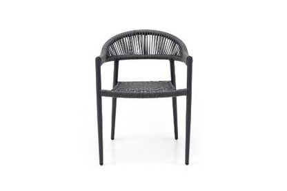 Leyla Outdoor Dining Armchair - Grey
