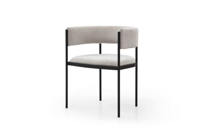 Envie Dining Armchair - Light Grey