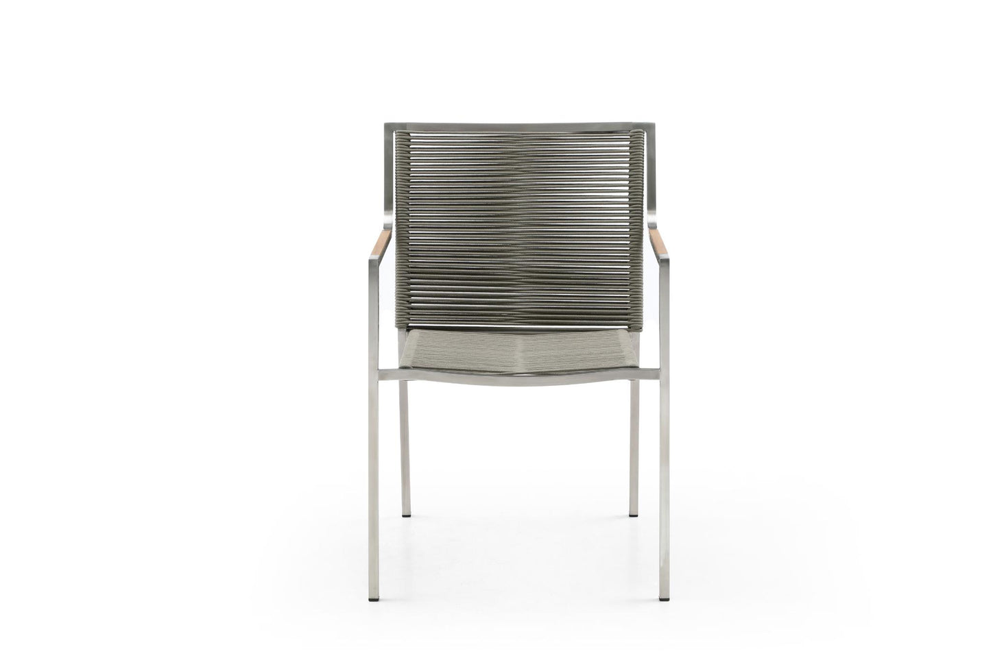 Rhea Outdoor Dining Armchair - Light Brown