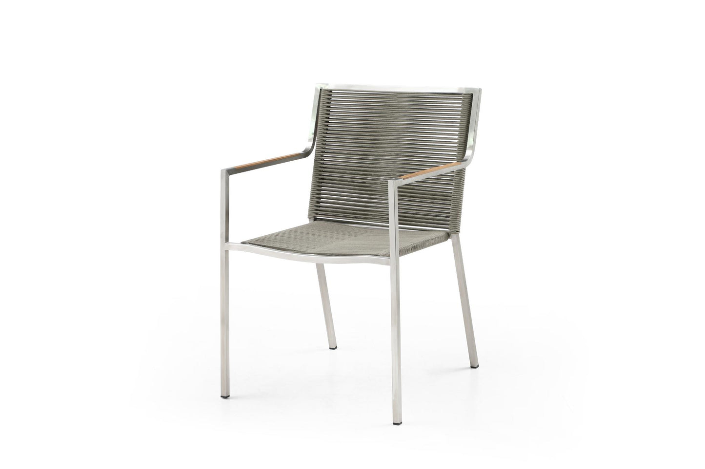 Rhea Outdoor Dining Armchair - Light Brown