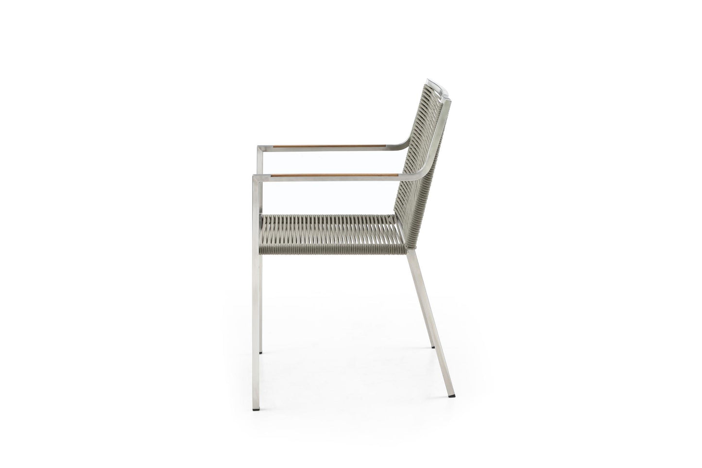 Rhea Outdoor Dining Armchair - Light Brown