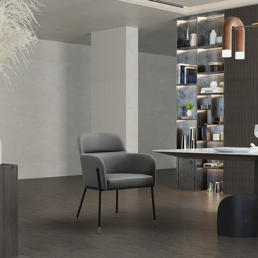 Heidi Dining Armchair - Dark Grey