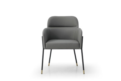 Heidi Dining Armchair - Dark Grey