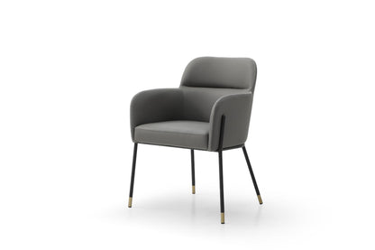 Heidi Dining Armchair - Dark Grey