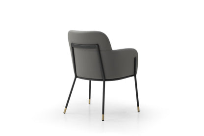 Heidi Dining Armchair - Dark Grey