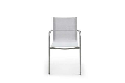 Paola Outdoor Dining Armchair - Light Grey