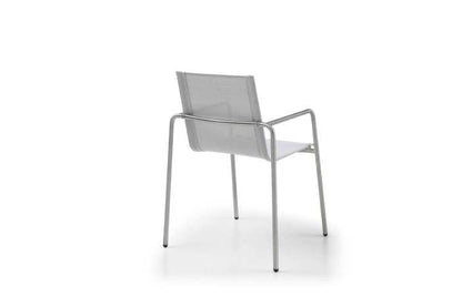 Paola Outdoor Dining Armchair - Light Grey
