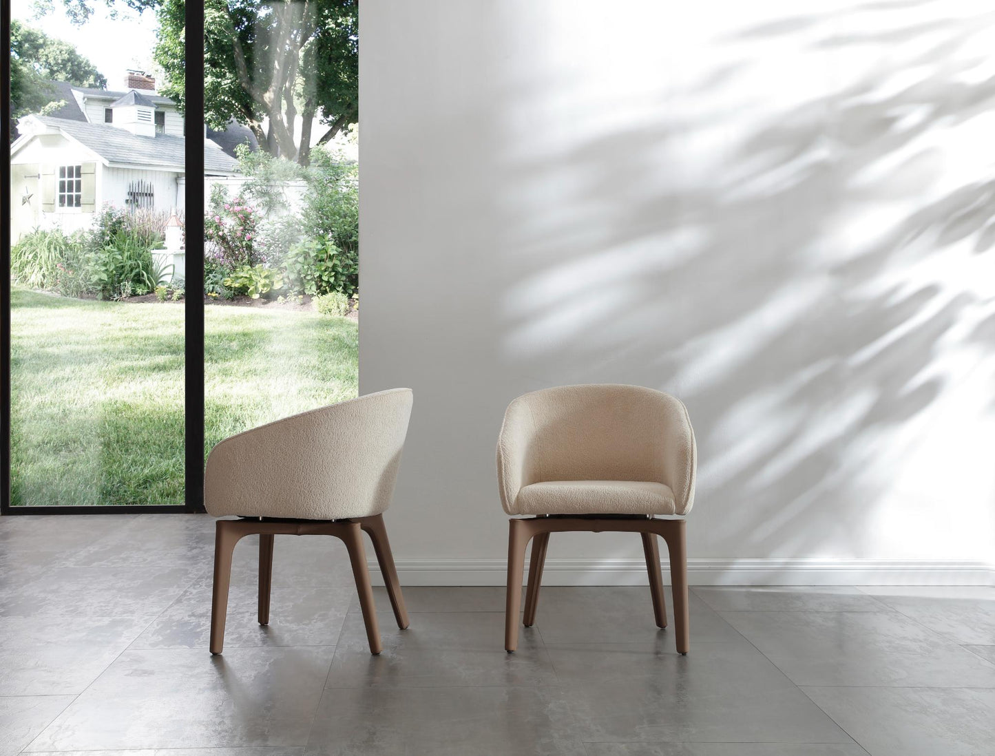 Angie Dining Armchair - Taupe