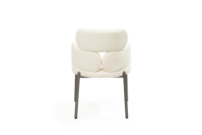 Adele Dining Armchair - White