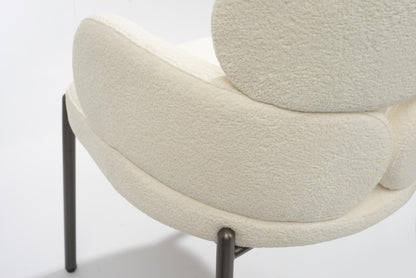 Adele Dining Armchair - White