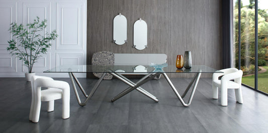 Mirage Dining Armchair - White