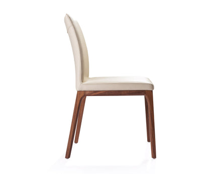 Stella Walnut and Taupe Dining Chair