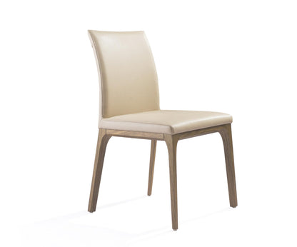 Stella Walnut and Taupe Dining Chair