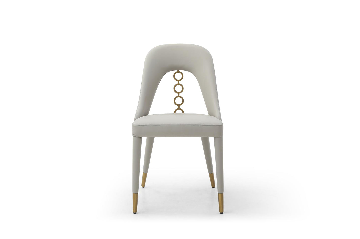 Liza Light Grey & Gold Dining Chair