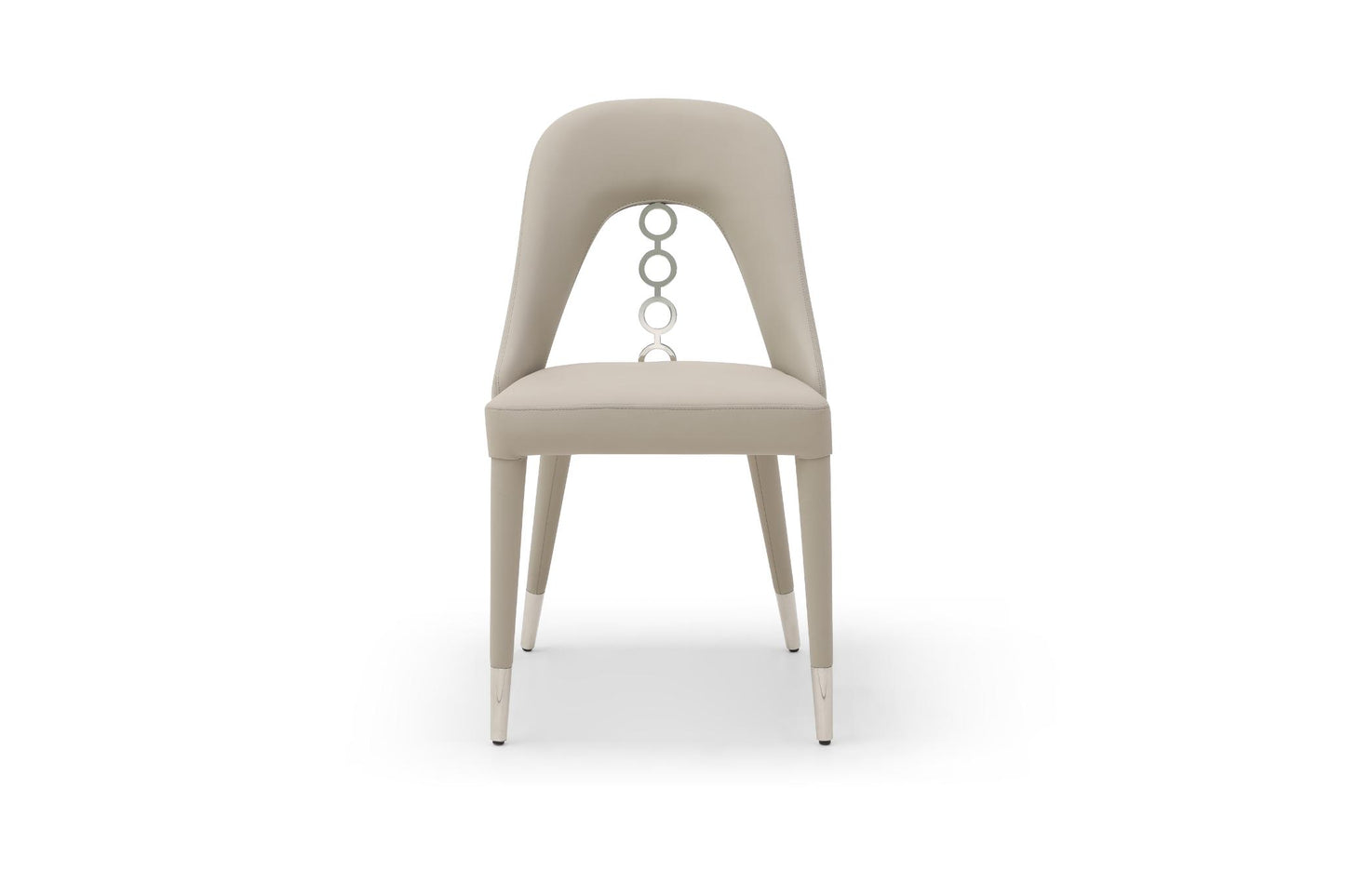 Liza Light Grey & Silver Dining Chair