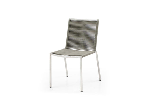Rhea Outdoor Dining Chair - Light Brown