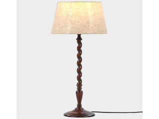 Twist Solid Wood Table Lamp