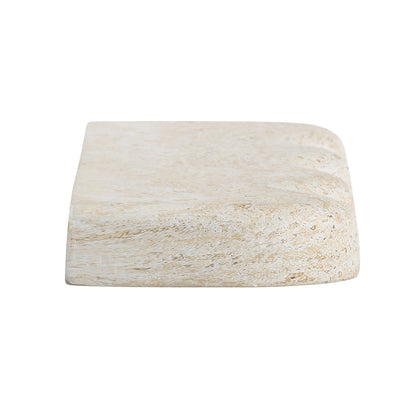 Swirl Wall Shelf 24''- Travertine